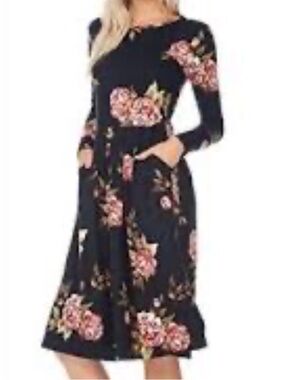 Reb & J Floral Dress